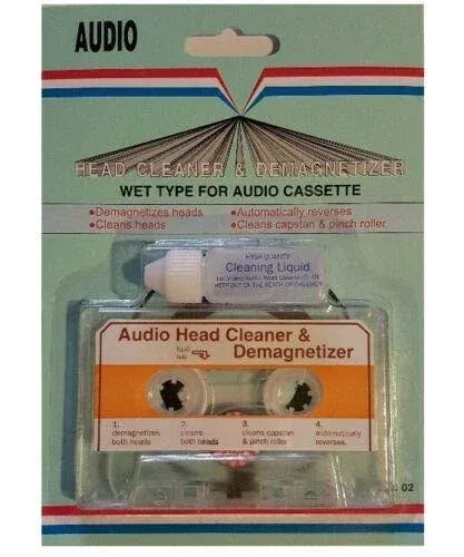 VINTAGE Audio CLEANING CASSETTE TAPE