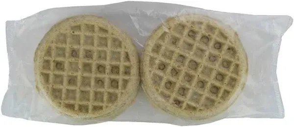 Kellogg Eggo Nutri Grain Wheat Waffles, 1.23 Ounce - 144 per case.