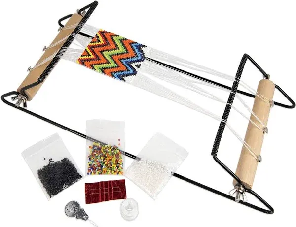 Beading Loom BEADSMITH Extra Wide Metal Kit With Instructions Seed Bead (BLM10)