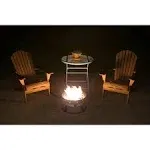 Heininger 5995 58,000 Btu Portable Propane Smokeless Outdoor Gas Fire Pit