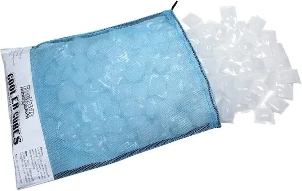 Cooler Cubes Bag of Ice - Reusable Refreezable Eco Friendly Ice Cubes