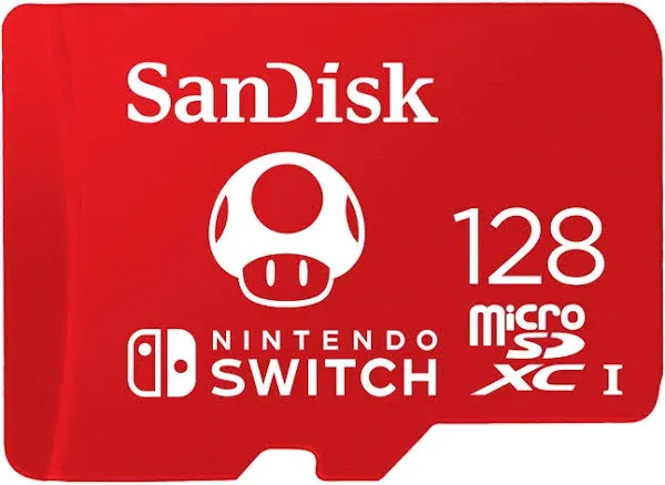 SanDisk Nintendo Switch MicroSD 256GB Memory Card (2 Pack) for Nintendo Switch OLED Model (SDSQXAO-256G-GNCZN) U3, Class 10, 4K UHD Bundle with (1) Everything But Stromboli MicroSDXC & SD Card Reader