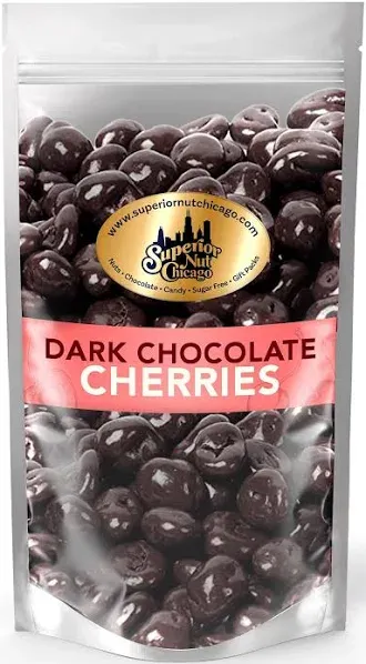 Superior Nut Chicago Dark Chocolate Covered Cherries