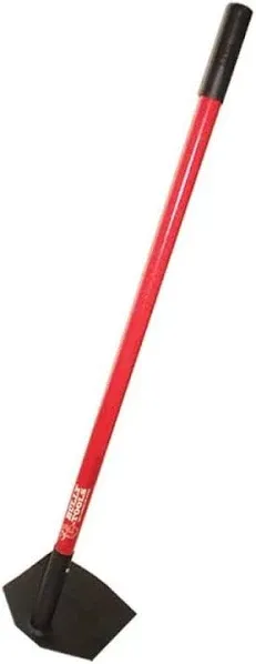 Bully Tools 8" Field Hoe with Fiberglass Handle