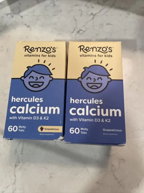 Renzo's Hercules Kids Calcium Supplement