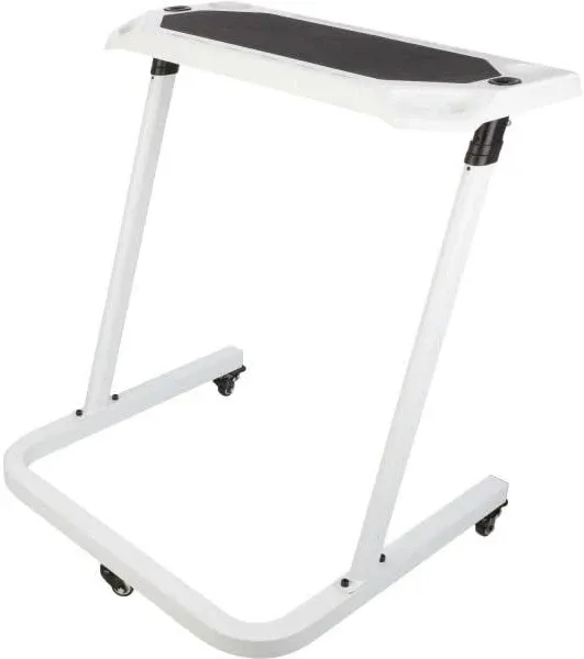 RAD Cycle Bike Desk - Rolling Laptop Cart for Stationary Bike or Trainer, Adjustable Standing Desk  for Cycle or Treadmill