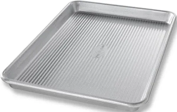 USA Pan Jelly Roll Pan Kitchen Series 14 3/8 x 9 1/4 Aluminized Steel