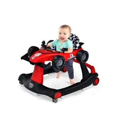 Costway 4-in-1 Foldable Activity Push Walker with Adjustable Height