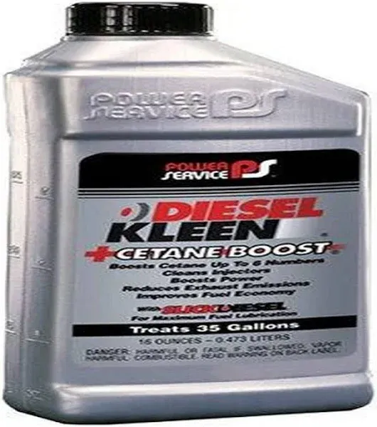 Power Service Diesel Kleen Plus Cetane Boost Injector Cleaner and Performance Improver 64oz