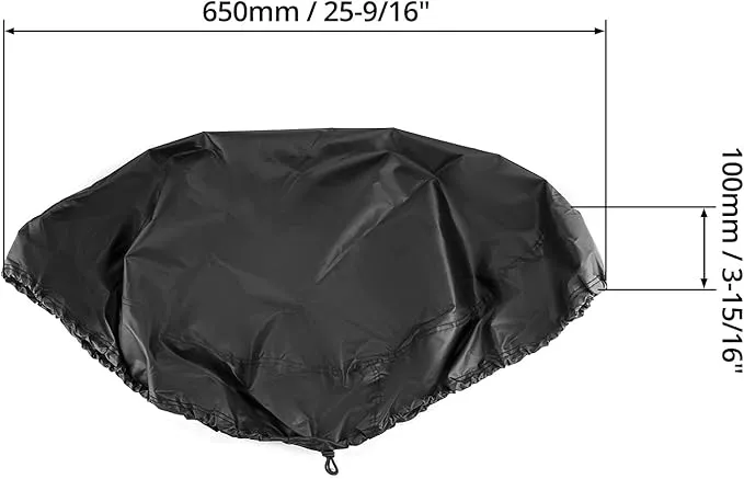 QWORK Drum Cover for 55 Gallon Industrial Barrel