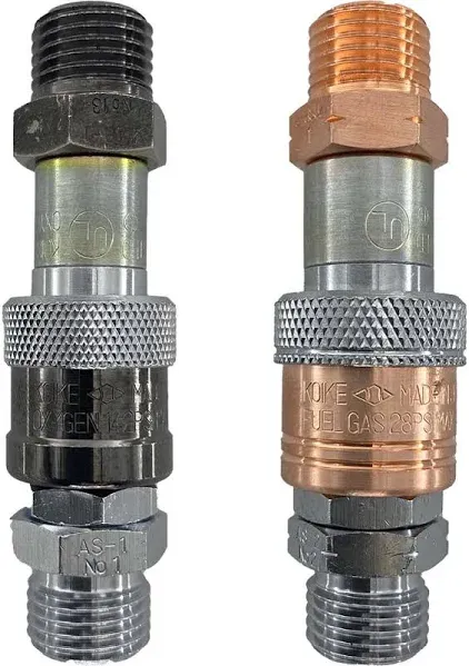 Koike Aronson Quick Connect Coupler Set