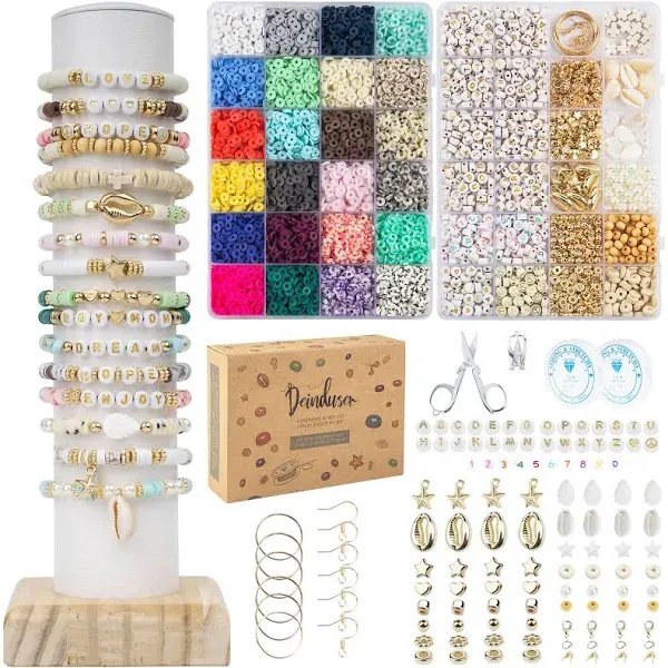 Clay Beads Bracelet Making Kit