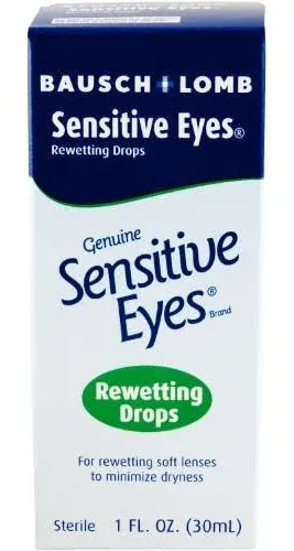 Bausch & Lomb Sensitive Eyes Rewetting Drops