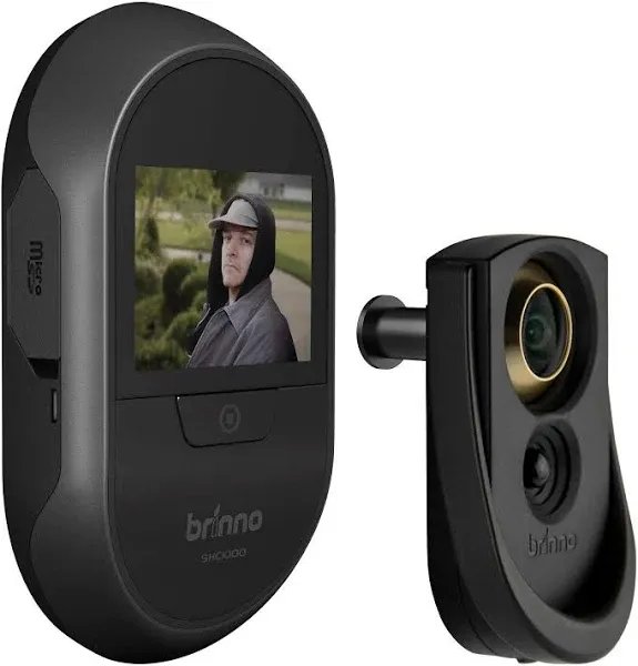 Brinno Duo SHC1000W Front Door Peephole Camera