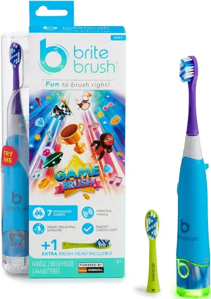 BriteBrush GameBrush The Interactive Smart Kids Toothbrush