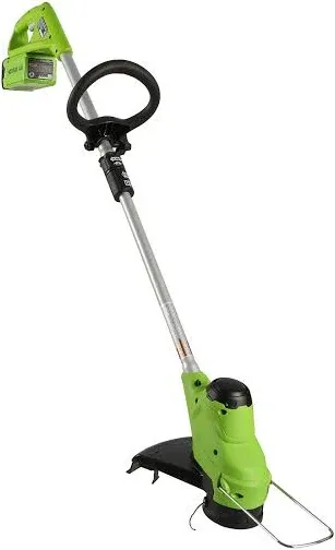 Greenworks 40V 12" Torqdrive String Trimmer, 2Ah USB Battery and Charger Included ST40B212