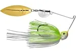 Strike King Hack Attack Heavy Cover Spinnerbait - Chartreuse/White - 1/2oz