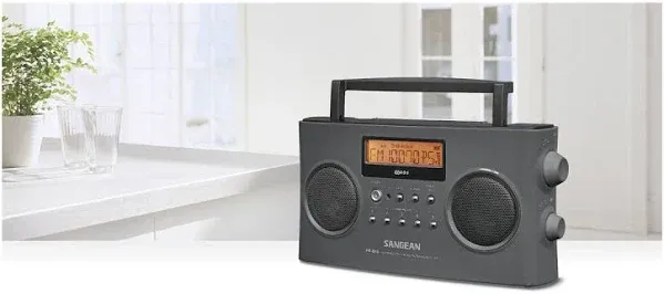 Sangean PR-D15 AM FM RDS Digital Tuning Receiver Radio Bass Treble Settings