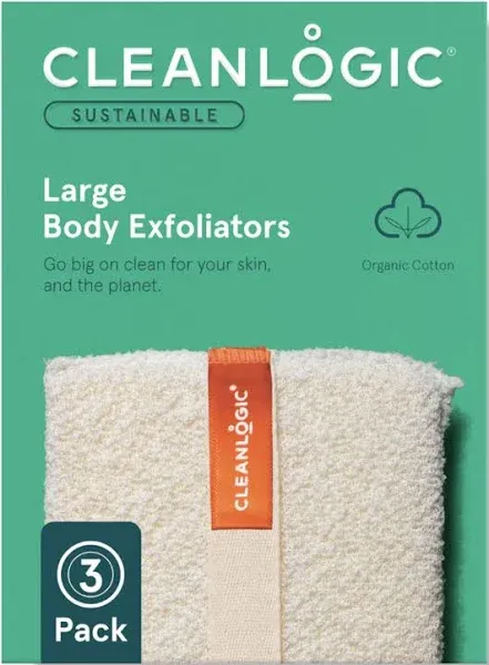 Cleanlogic Large Body Exfoliator Scrubber