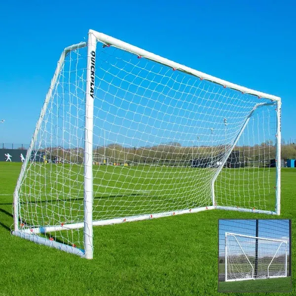 QUICKPLAY Q-Fold Match Soccer Goal | The 30 Second Folding Soccer Goal Match ...