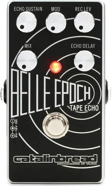 Catalinbread Belle Epoch (Black on Silver) Tape Echo