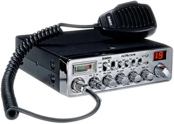 Uniden PC78LTX - 40-Channel CB Radio with SWR Meter