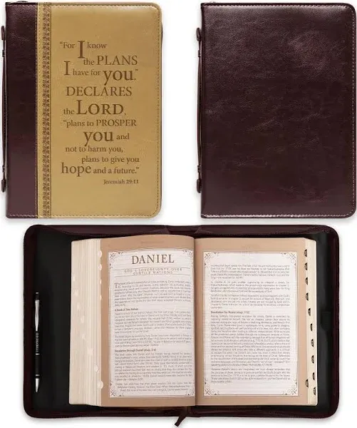 LuxLeather Jeremiah 29:11 Cover, Medium