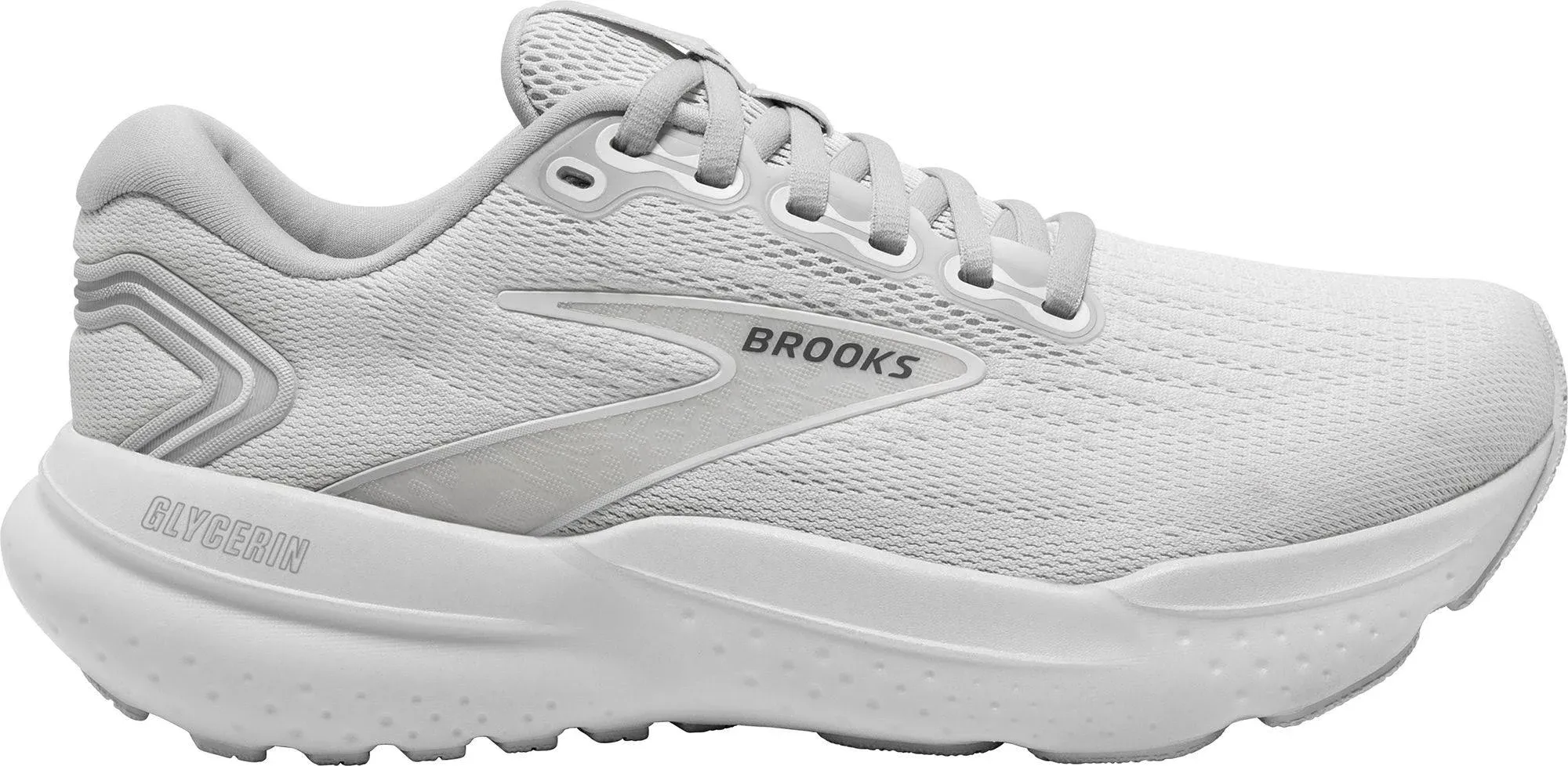 Brooks Glycerin 21 Women's White/White/Grey / 10 / B