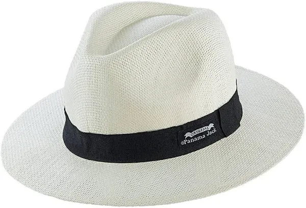 Original Panama Jack Matte Straw Sun Safari Hat