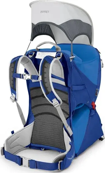 Osprey Poco LT Child Carrier Children&#039;s Carrier Kraxe Children&#039;s Kraxe 25 Liter Blue