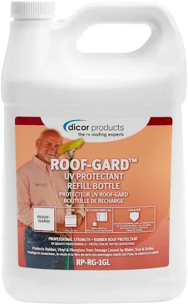 Dicor RP-RG-1GL Roof Guard RV Roof Protectant Spray- White (rprg1gl)