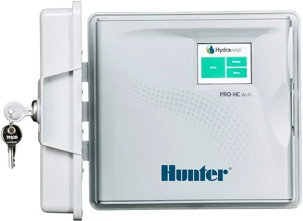 Hunter Industries - PHC-1200 - Residential Outdoor Professional Grade Wi-Fi Controller with Hydrawise Web-Based Software - 12 Station