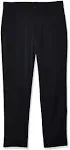 PGA TOUR Big Flat Front Solid Pant, Caviar, Boys Large (14-16)