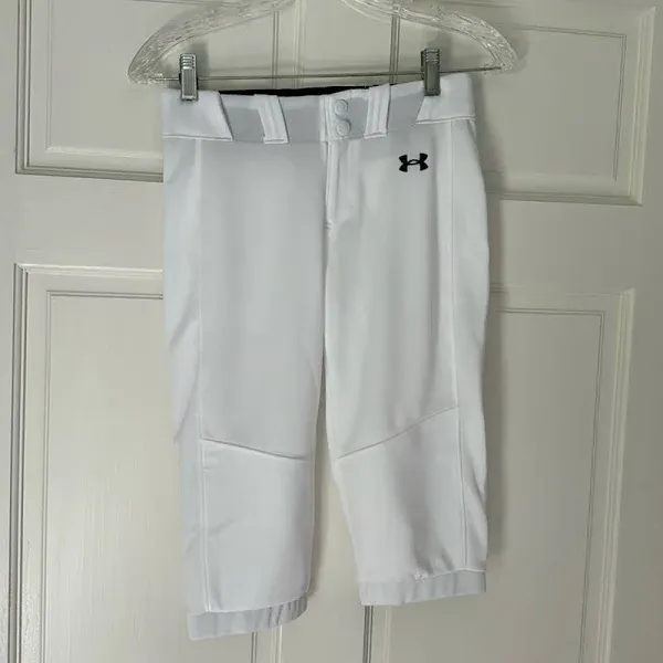 Under Armour Girls Utility Softball Pants 22, (075) Baseball Gray Medium