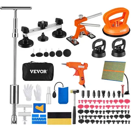 VEVOR Car Body Dent Puller Bridge Lifter Tool Paintless Hail Remover Repair Kit