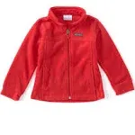 Columbia Toddler Boys' Steens MT II Fleece Jacket - 3T - Mountain Red