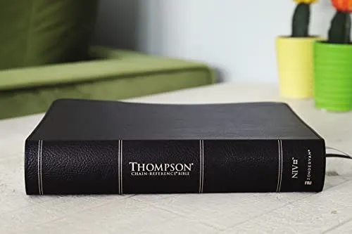 NIV Thompson Chain-Reference Bible, Handy Size, Thumb Indexed, Red Letter, Comfort Print