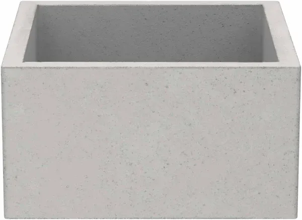 Ventana 15" x 15" Stone Bar & Prep Kitchen Sink Finish: Ash