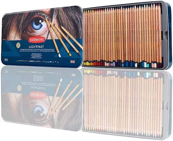 Derwent Lightfast Colour Pencil Set of 72