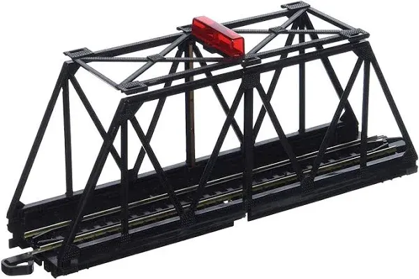 Bachmann Plasticville #44473 Truss Bridge with Blinking Light