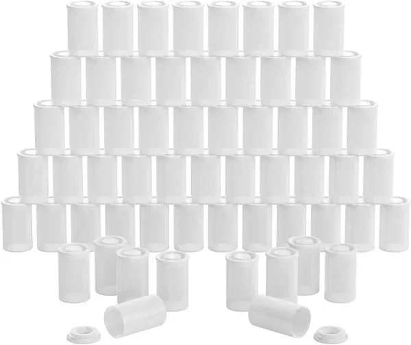 Multi-Purpose 60-Pack 8oz Film Canisters - Perfect for Photos, Crafts &amp; More