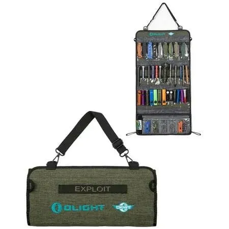 Olight Exploit OD Green Multifunctional Tool Roll Bag