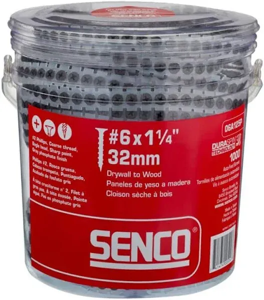 06A125P Senco Collated Drywall Screw