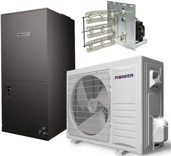 Pioneer 36,000 Btu 18 Seer Ducted Central Split Air Conditioner Heat Pump System