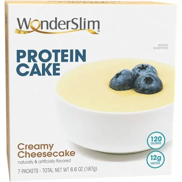 WonderSlim Creamy Cheesecake Protein Cake