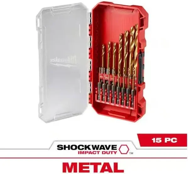 Milwaukee Red Helix Drill Bit Set