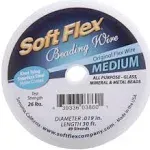 49 Strand Beading Wire - Medium 0.19 Diameter - 30 Feet Nylon Design Wire