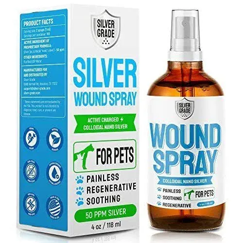 Silver Grade Wound Spray for Pets