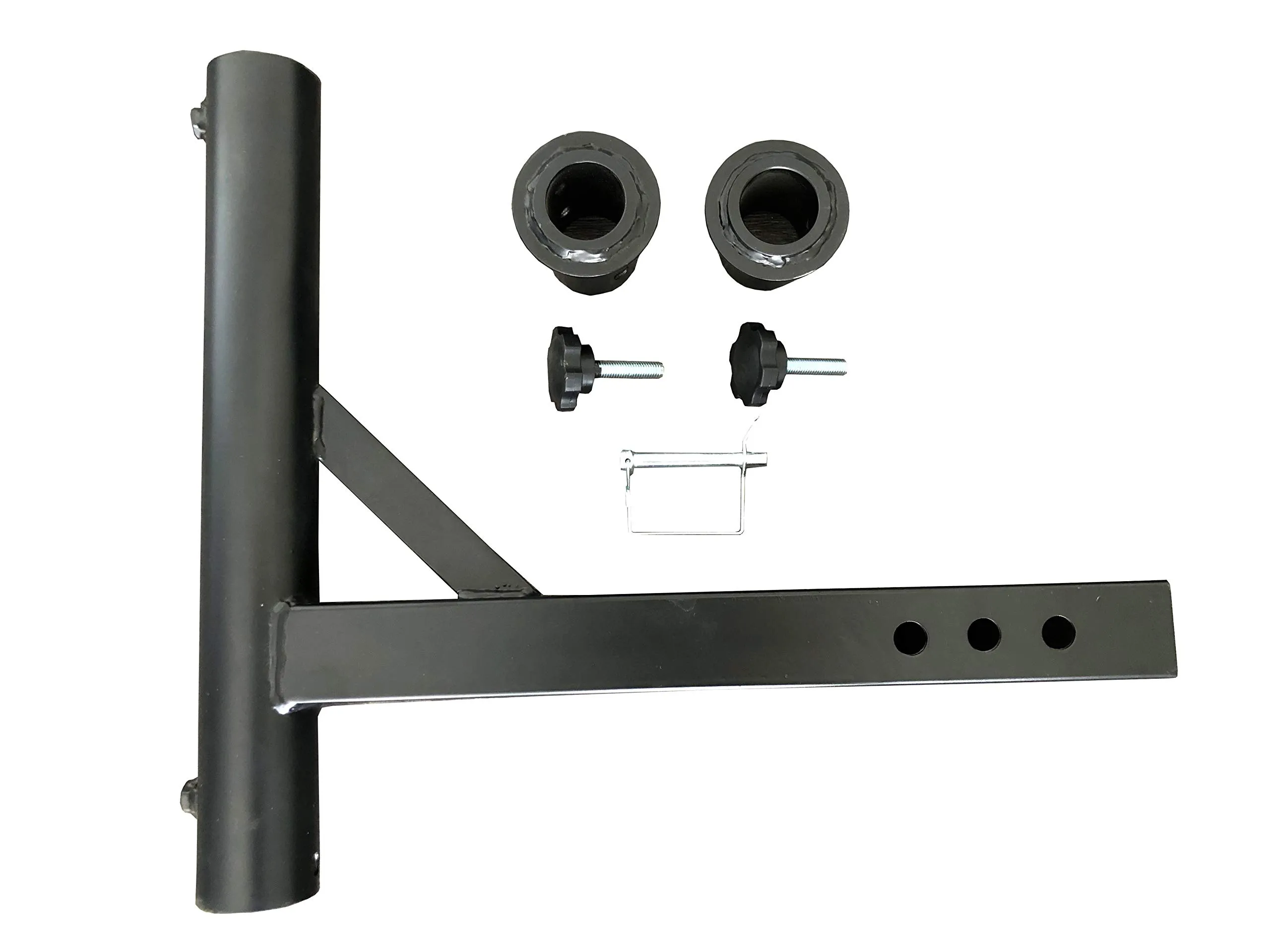 50240 Hitch Mount Flagpole Holder with 2 Anti-Wobble Screws for 2&#034; Receiver