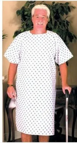 Nobles Deluxe Cut Medical Gown